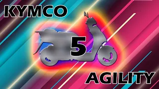 Kymco Agility 50 4T Benzine Scooter - (Part 5), onderhoud deel II