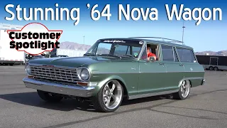 Customer Spotlight: Joe Seeno built this stunning '64 Nova Wagon for his Wife