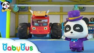 Surprise!  Monster Cars | Kids Songs | Nursery Rhymes | Kids Cartoon | BabyBus