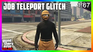 *SOLO* GTA 5 JOB TELEPORT GLITCH AFTER PATCH 1.67 | GTA 5 Online | Monkey KingYT