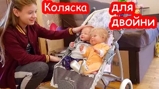 VLOG Коляска для двойни. В лужу на велосипеде