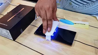 Samsung Galaxy Note 20 Ultra UV Glass || Edge to Edge Full Screen Tempered Glass || How to Apply