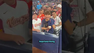 Wholesome Baseball Player Meets With Fans After a Loss❤️