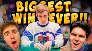 WINNING A LIFE-CHANGING AMOUNT IN THE $10,000 MAIN EVENT!