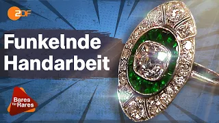 Strahlendes Erbstück! Diamantring überzeugt mit hohem Reinheitsgrad | Bares für Rares