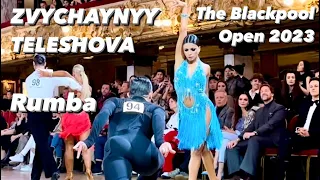 Pavel Zvychaynyy - Polina Teleshova | The Blackpool Open 2023 | Rumba | WDO Professional Latin