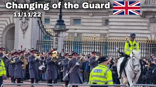 Leaves Buckingham Palace "Changing of the Guard" 11/11/22