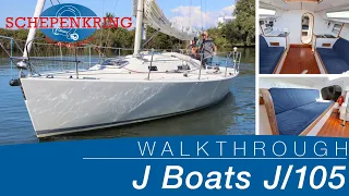 J/105 for sale | Yacht Walkthrough | @ Schepenkring Lelystad | 4K