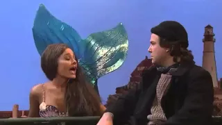 Ariana Grande at SNL as Mermaid