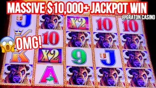 MASSIVE 💰 $10,000+ BUFFALO GOLD JACKPOT WIN @Graton Casino | NorCal Slot Guy