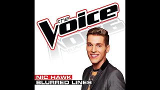 Nic Hawk | Blurred Lines | Studio Version | The Voice 5