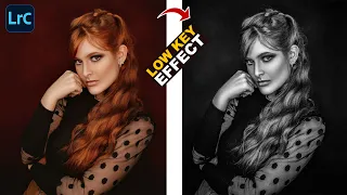 How to Create Low Key Effect for Portrait Photo in Lightroom