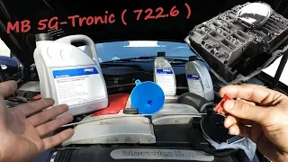 Mercedes w203 Automatic Transmission Fluid Change 722.6