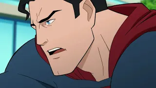 Justice Society World War II  funny clip flash meets supes