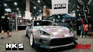 Visiting the HKS Booth at SEMA 2022!!!