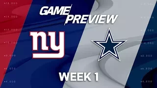 New York Giants vs. Dallas Cowboys | Week 1 Game Preview | Move the Sticks