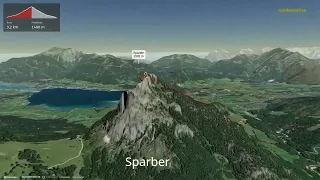 Sparber ∆ hiking trails ∆ 3d-trail.com/austria/