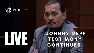 LIVE: Johnny Depp testimony continues in defamation case