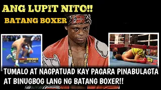 🔥TUMALO KAY PAGARA BINUGBOG AT BULAGTA SA GHANA BOXER