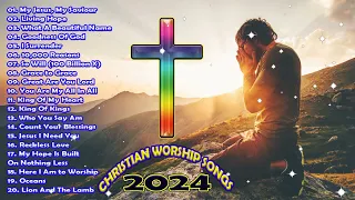 My Jesus, My Saviour///Non Stop Worship Music Playlist 2024///Best Christian Hillsong Songs 2024