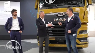 MAN TGX - remise du prix Truck of the Year 2021 | MAN Truck & Bus France