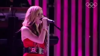 Avril Lavigne - My Happy Ending (Live at Vancouver 2010 Winter Olympics)