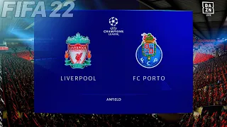 Liverpool vs Porto | UEFA Champions League 2021/2022 | Gameplay & Full match