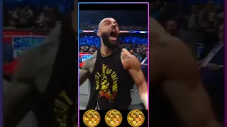 Brown Strowman enlists the help of mistletoe and ring announcer Samantha Irvin to revive Ricochet