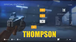 BFV - Thompson first try to fully upgraded (M1928A1)