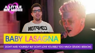 🇭🇷 BABY LASAGNA - DON'T HATE YOURSELF BUT... (Studio Session) 🇭🇷 | Croatia 🇭🇷 | REACTION!!!