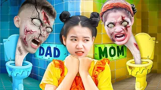 My Parent Are Zombies Skibidi Toilets - Funny Stories About Baby Doll Family |@Baby Doll TV |Mit PJ