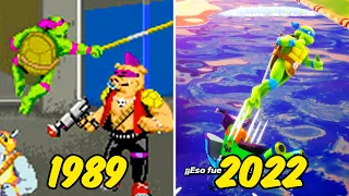 Evolution of Teenage Mutant Ninja Turtles 1989 - 2022