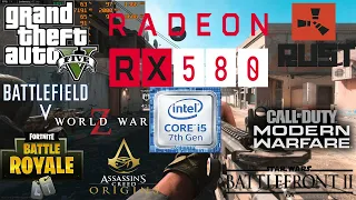 Updated 2020 | i5 7500 + rx 580 8gb  + 16gb ram | Tested 8 games | ULTRA settings