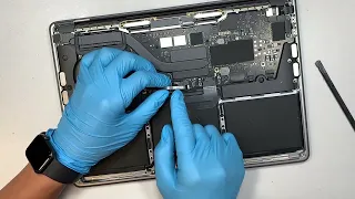 Macbook Pro A2338 M1 2020 Cracked Screen Replacement