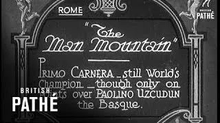 "The Man Mountain" (1933)