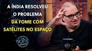 Como a Índia resolveu o problema da fome com Satélites no Espaço? | The Noite (22/09/23)