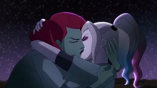 Harley Quinn Kisses Ivy Poison - Harley Quinn 2x07