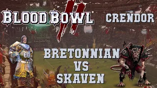 Blood Bowl 2 - Bretonnians (the Sage) vs Skaven (Megadoomer) - Crendor League G7
