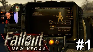 FALLOUT NEW VEGAS GAMEPLAY #1 - HELP ME PLAY THIS! 😁
