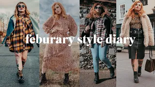 Size 14 February Style Diary | A week of favourite outfits.