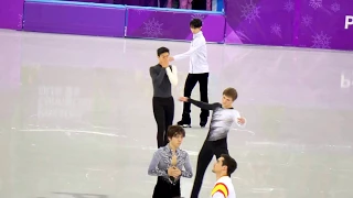 PyeongChang Olympic　6min practice2/16 Part1  Men SP Yuzuru Hanyu