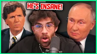 Tucker Carlson Interviews Vladimir Putin | Hasanabi Reacts