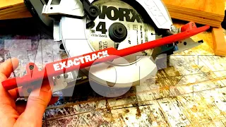 #worx #worxexactrack Multiple  Exact Cuts With The Worx Exactrack Circular Saw