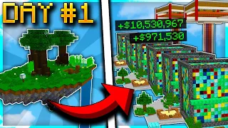 CRAZY EPISODE 1 START VS BIGGEST ISLAND! | Minecraft Skyblock