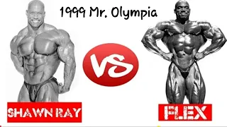 *Flex Wheeler* V.S *Shawn Ray* | Ultimate 1999 Direct Mr. Olympia Comparison!!