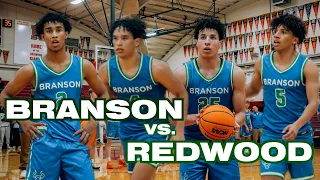 Branson HighSchool DOMINATES In The Redwoods!!!! CROSS TOWN Matchup