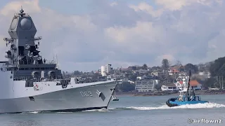 Indian Guided Missile Destroyer INS Kolkata NZ Visit - 2023