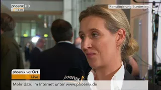 Alice Weidel zur konstituierenden Sitzung des Bundestages am 24.10.17