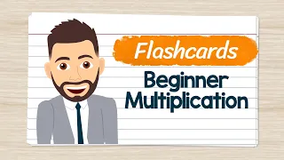 Multiplication Flashcards (Beginner) | Elementary Math with Mr. J