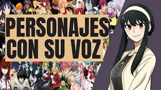 20 Personajes con las Voz de Yor Forger (Spy x Family)